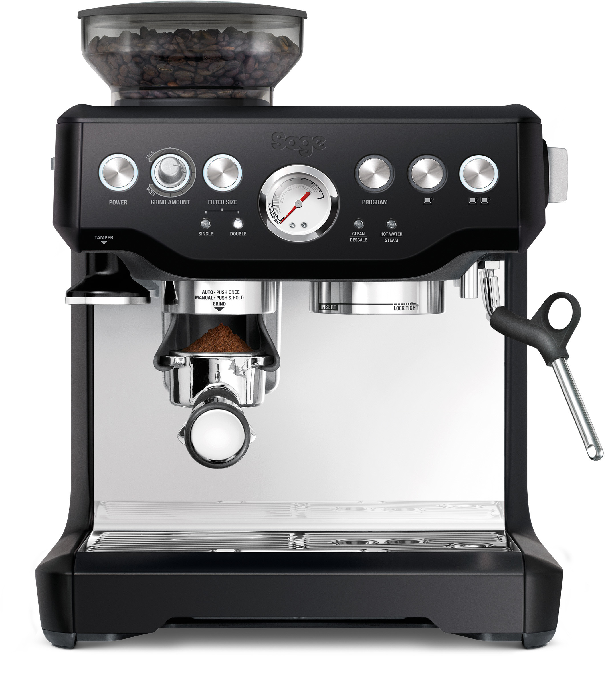 .Sage BES875BTR - The Barista Express  - Matt fekete